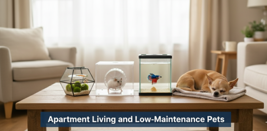 Apartment Living and Low-Maintenance Pets