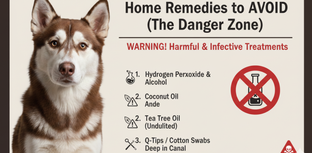 Safe Home Remedies for Dog Ear Infection by Muhammad SajidHome Remedies to AVOID (The Danger Zone)