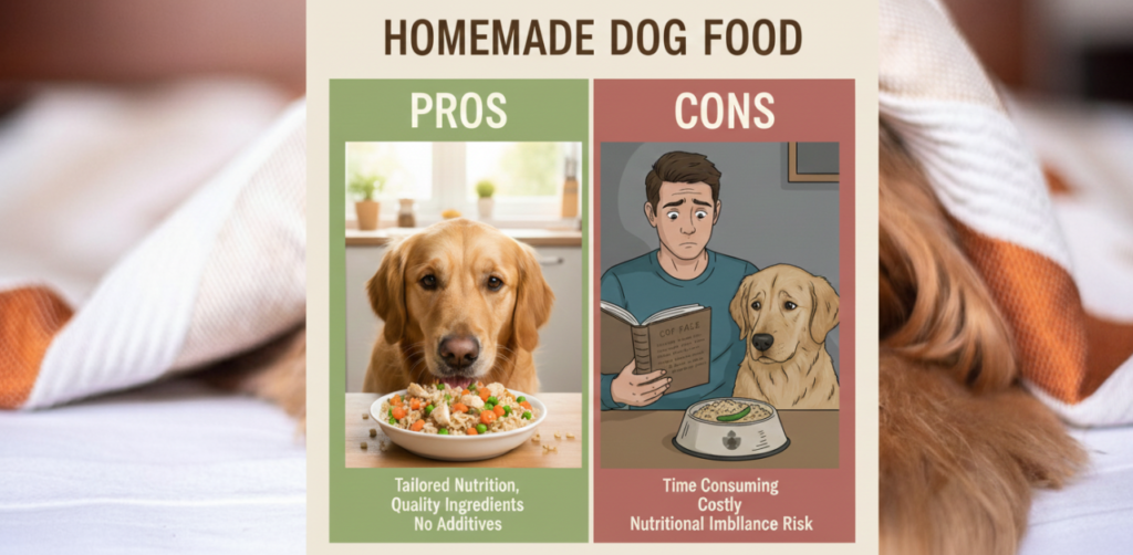 Homemade Dog Food Pros and Cons