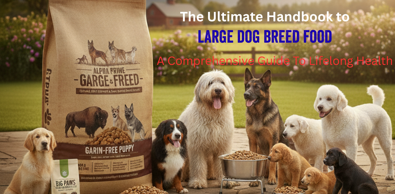 The Ultimate Handbook to Large Dog Breed Food: A Comprehensive Guide to Lifelong Health