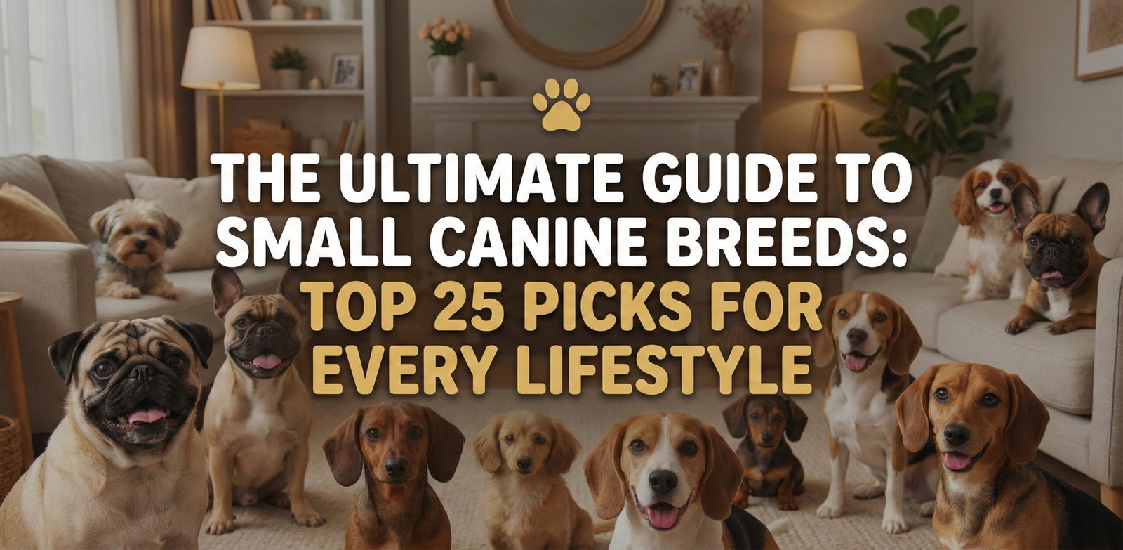 The Ultimate Guide to Small Canine Breeds: Top 25 Picks for Every Lifestyle 
